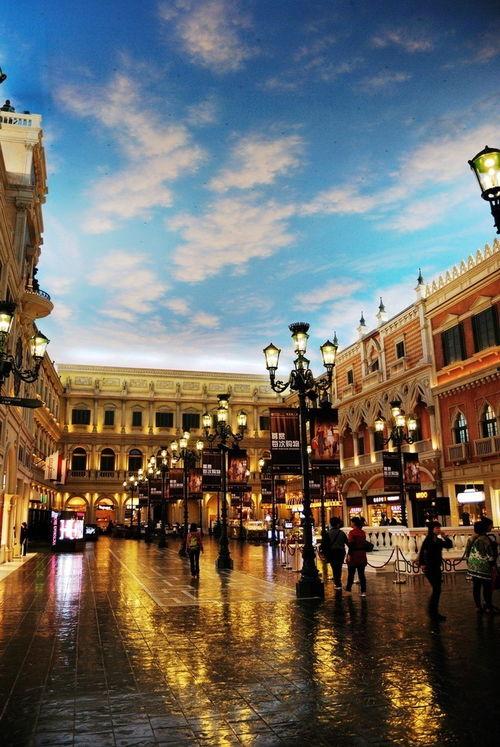 澳门威尼斯图片,水城风情一瞥