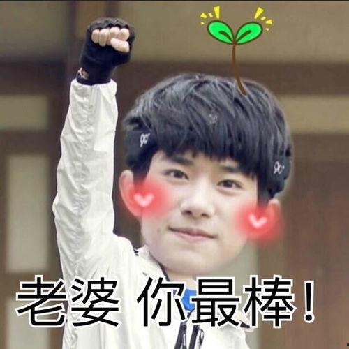 易烊千玺老婆表情包